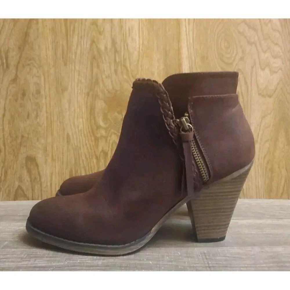 Mia Kori Ankle‎ Boots Womens Size 8.5 Brown